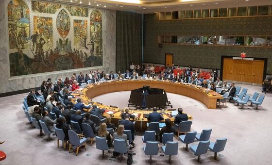 أحد اجتماعات مجلس الأمن الدولي التابع للأمم المتحدة